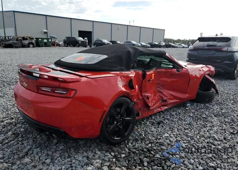 2018 Chevrolet Camaro Ss z USA, uszkodzony, nr VIN 1G1FF3D7XJ0141489